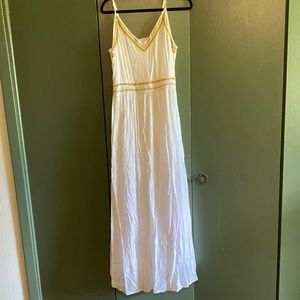 Beautiful Grecian style spaghetti strap maxi dress